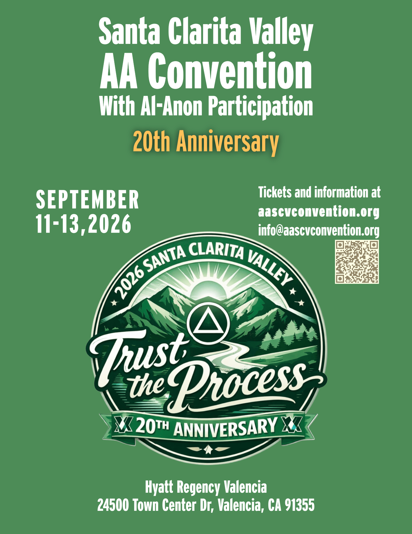 SCV AA Convention Flyer